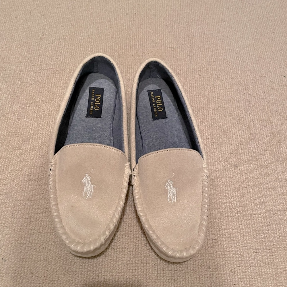 Polo Ralph Lauren Faux-Suede Indoor or Outdoor Slipper